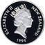 New Zealand 20 Cents Maori Language 1995 (l) Proof KM# 81a ELIZABETH II NEW ZEALAND 1995 RDM coin obverse