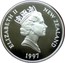 New Zealand 20 Dollars Queen's Golden Wedding Anniversary 1997 Proof KM# 108 ELIZABETH II NEW ZEALAND 1997 RDM coin obverse