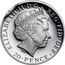 UK 20 Pence Britannia - Elizabeth II (4th portrait) 2013 British Royal Mint Proof KM# 1255 ELIZABETH'II'D'G REG'FID'DEF '20'PENCE' IRB coin obverse