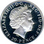 UK 20 Pence Elizabeth II 2011 British Royal Mint Proof KM# 1262 ELIZABETH'II'D'G REG'FID'DEF '20'PENCE' IRB coin obverse