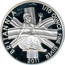 UK 20 Pence Elizabeth II 2011 British Royal Mint Proof KM# 1262 BRITANNIA 1/10 OUNCE FINE SILVER 2011 coin reverse