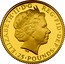 UK 25 Pounds Britannia 2013 British Royal Mint Proof KM# 1271 ELIZABETH II D G REG FID DEF 25 POUNDS IRB coin obverse