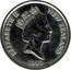 New Zealand 5 Cents 150 Years Treaty of Waitangi 1990 Sets only KM# 72 ELIZABETH II NEW ZEALAND 1990 RDM coin obverse