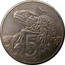 New Zealand 5 Cents Elizabeth II (3rd portrait) 1987 (l) Sets only KM# 60 5 JB coin reverse