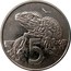 New Zealand 5 Cents Elizabeth II (4th portrait) 2003 (c) Sets only KM# 116 5 JB coin reverse