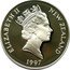 New Zealand $5 Christchurch 1997 Proof KM# 106a NEW ZEALAND ELIZABETH II 1997 RDM coin obverse