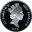 New Zealand $5 De Heemskerck 1996 (o) Proof KM# 102 NEW ZEALAND ELIZABETH II 1996 RDM coin obverse