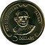 New Zealand 5 Dollars Abel Tasman 1992 KM# 84 THE DISCOVERERS TASMAN 5 DOLLARS coin reverse