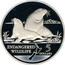 New Zealand 5 Dollars Hooker Sea Lions 1993 Proof KM# 89 ENDANGERED WILDLIFE 5 DOLLARS coin reverse
