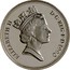UK 5 Pence Crowned Thistle 1990 Proof KM# 937a ELIZABETH II D∙G∙REG∙F∙D∙1990 RDM coin obverse