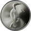 New Zealand $5 Pied Cormorant 2000 (v) Frosted finish KM# 125 $5 PIED CORMORANT coin reverse