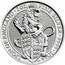 UK 5 Pounds Queen's Beast (Lion) 2016 LION OF ENGLAND 2 OZ FINE SILVER 999.9 2016 JC coin reverse