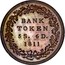 UK 5 S. 6 D. Bank Token Pattern 1811 Pattern KM# PnJ68 BANK TOKEN 5 S. 6 D. 1811 coin reverse
