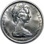 New Zealand 50 Cents 200th Anniversary of the Voyage of James Cook 1969 KM# 39 ELIZABETH II NEW ZEALAND 1969 coin obverse
