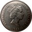New Zealand 50 Cents Endeavour - Elizabeth II (3rd portrait) 1988 (l) KM# 63 ELIZABETH II NEW ZEALAND *YEAR* RDM coin obverse