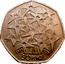 UK 50 Pence 25th Anniversary of the European Union 1998 Proof KM# 992 1973 EU 1998 50 PENCE JWM coin reverse