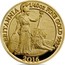 UK 50 Pence Britannia 2016 British Royal Mint Proof KM# 1288 BRITANNIA 1/40 OZ FINE GOLD 999.9 2016 SZ coin reverse