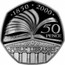 UK 50 Pence (Public Libraries) KM# 1004a ∙1850∙2000∙ 50 PENCE ∙PUBLIC LIBRARIES∙ coin reverse