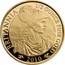 UK 50 Pounds Britannia 2010 Proof KM# 1137 BRITANNIA 1/2 OUNCE FINE GOLD 2010 coin reverse