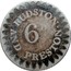 UK 6 Pence (1/2 Shilling) Yorkshire - Hull / Rudston & Preston 1811  RUDSTON AND PRESTON ∙ 6D coin reverse