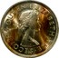 New Zealand Crown Elizabeth II (1st portrait) 1953 Proof KM# 30 + QUEEN∙ELIZABETH∙THE∙SECOND coin obverse
