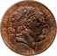 UK Crown George III (Pattern) 1818 KM# PnI78 GEORGIUS III D:G: BRITANNIARUM REX F:D: PISTRUCCI 1818 coin obverse