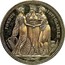 UK Crown Three Graces 1817 KM# Pn77 FOEDUS INVIOLABLE W.WYON coin reverse
