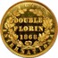 UK Double Florin Pattern 1868 Proof Pattern KM# Pn115 5 FRANCS DOUBLE FLORIN 1868 INTERNATIONAL coin reverse