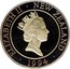 New Zealand Fifty Cents H.M.S. Endeavour 1994 Proof KM# 90b ELIZABETH II ∙ NEW ZEALAND ∙ 1994 ∙ RDM coin obverse