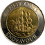 New Zealand Fifty Cents H.M.S. Endeavour 1994 Proof KM# 90a FIFTY CENTS ENDEAVOUR coin reverse