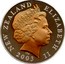 New Zealand Five Dollars 50th Anniversary of Coronation 2003 Proof. Includes 100 issued in a stamp cover KM# 147 NEW ZEALAND ELIZABETH II 2003 IRB coin obverse