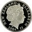 New Zealand Five Dollars Chatham Island Taiko 2004 Proof KM# 133a NEW ZEALAND ELIZABETH II 2004 IRB coin obverse