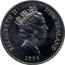 New Zealand Five Dollars Kaka Bush Parrot 1996 KM# 97 NEW ZEALAND ELIZABETH II 1996 RDM coin obverse