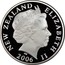 New Zealand Five Dollars New Zealand Falcon 2006 Proof KM# 148a NEW ZEALAND ELIZABETH II 2003 IRB coin obverse