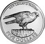 New Zealand Five Dollars New Zealand Falcon 2006 Proof KM# 148a NEW ZEALAND FALCON FIVE DOLLARS coin reverse