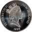 New Zealand Five Dollars Pride in New Zealand - Four stars 1998 (v) Proof KM# 109a NEW ZEALAND ELIZABETH II 1998 RDM coin obverse