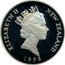 New Zealand Five Dollars Royal Albatross 1998 Proof KM# 107a NEW ZEALAND ELIZABETH II 1998 RDM coin obverse