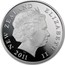 New Zealand Five Dollars Yellow Eyed Penguin 2011 (u) Proof KM# 348a NEW ZEALAND ELIZABETH II 2011 IRB coin obverse