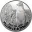 New Zealand Five Dollars Yellow Eyed Penguin 2011 (u) Proof KM# 348a FIVE DOLLARS YELLOW-EYED PENGUIN coin reverse