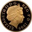 UK Five Pounds In Memory of Diana Princess of Wales 1999 Proof KM# 997b ELIZABETH∙II∙D∙G REG∙F∙D∙1999 IRB coin obverse