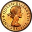 New Zealand Half Penny (Elizabeth II (1st portrait)) KM# 23.1 + QUEEN∙ELIZABETH∙THE∙SECOND coin obverse