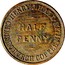 New Zealand Half Penny Hall Henry J. - Levy L. - Christchurch (1857) KM# Tn27 HENRY J. HALL HALF PENNY CHRISTCHURCH COFFEE MILLS coin obverse