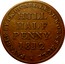 UK Half Penny Hull - I.K. Picard 1812  PAYABLE BY I.K.PICARD.LEAD WORKS HULL ∙ HULL HALF PENNY 1812 coin reverse