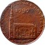 UK Halfpenny Angusshire - Dundee / A. Swap 1797  DUNDEE HALFPENNY 1797 ST. ANDREW'S CHURCH FOUND'D. 1772 coin obverse