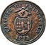 UK Halfpenny Bristol - Brass & Copper Company 1811  VIRTUTE ET INDUSTRIA 1811 coin obverse