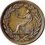 UK Halfpenny (British Copper Company - Lion) - coin obverse