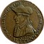 UK Halfpenny (Hampshire - Emsworth / Earl Howe) EARL HOWE & THE FIRST OF JUNE 1794 1795 HALFPENNY coin obverse