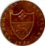 UK Halfpenny (Lancaster & John of Gaunt) LANCASTER HALFPENNY. 1794 coin reverse
