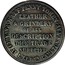 New Zealand Halfpenny Levy Lipman Wellington (1860-1869) KM# Tn38 .HALFPENNY TOKEN. PAYABLE AT LEVY'S LAMBTON QUAY LETHER & GRINDERY OF ALL DESCRIPTION THE TRADE SUPPLIED coin reverse