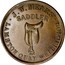 New Zealand Halfpenny Mears J.W. Wellington 1857 KM# Tn45 .J.W.MEARS. LAMBTON QUAY WELLINGTON coin obverse